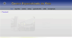 Desktop Screenshot of centropele.com.br